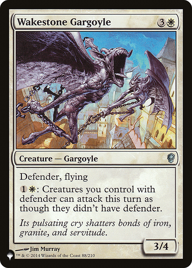 Wakestone Gargoyle [The List]