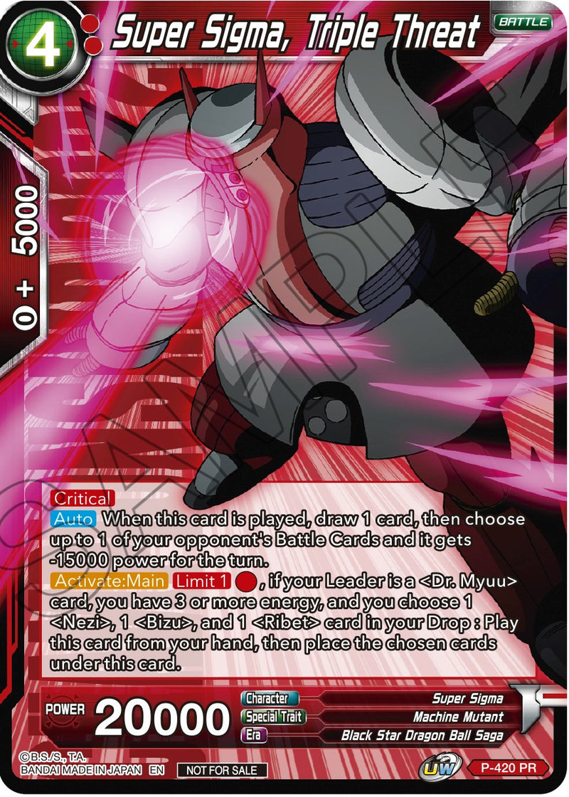 Super Sigma, Triple Threat (Championship Pack 2022 Vol.2) (P-420) [Promotion Cards]