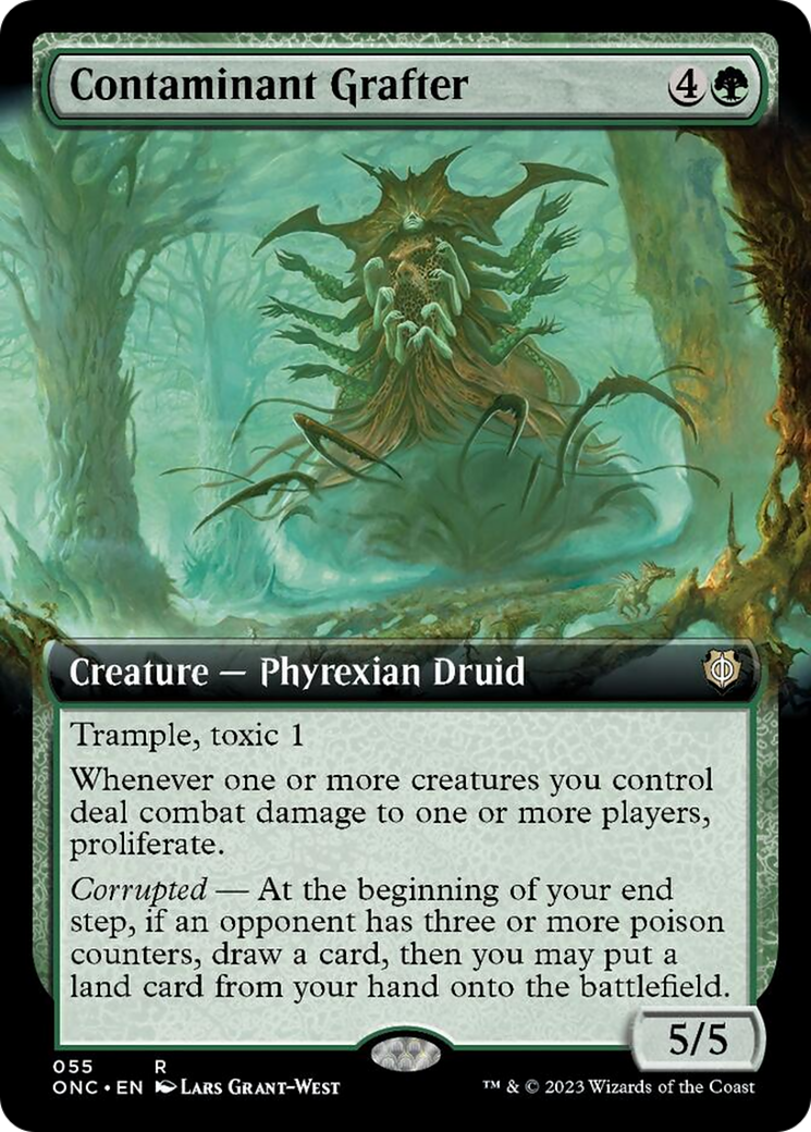 Contaminant Grafter (Extended Art) [Phyrexia: All Will Be One Commande