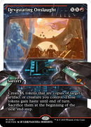 Devastating Onslaught (0387) (Showcase) (Fracture Foil) [Edge of Eternities]