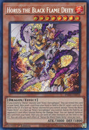 Horus the Black Flame Deity [PHNI-EN018] Secret Rare