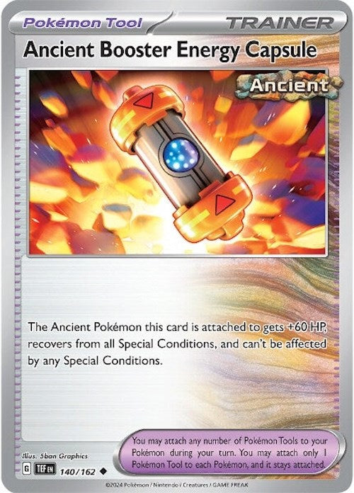 Ancient Booster Energy Capsule (140/162) [Scarlet & Violet: Temporal Forces]