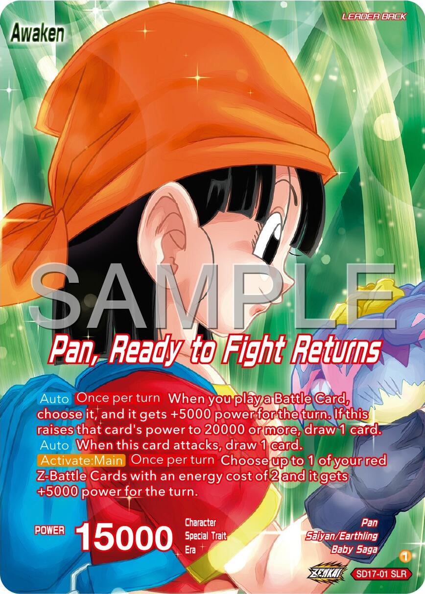 Pan // Pan, Ready to Fight Returns (SD17-01) [Premium 7th Anniversary
