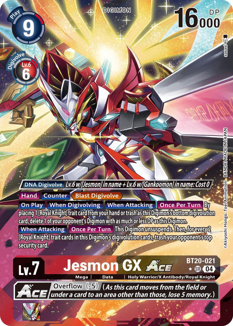 Jesmon GX ACE [BT20-021] (Alternate Art) [Release Special Booster Ver