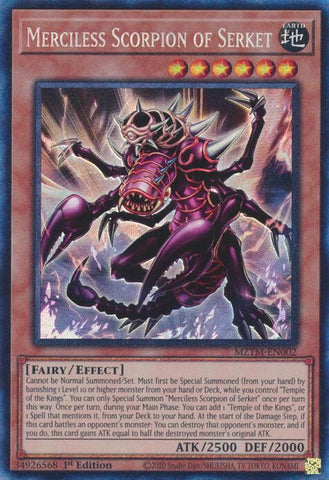 Merciless Scorpion of Serket (Collector's Rare) [MZTM-EN002] Ultra Rare