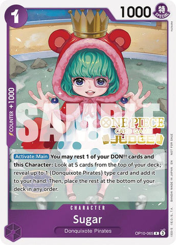 Sugar (Judge Pack Vol. 6) [One Piece Promotion Cards]
