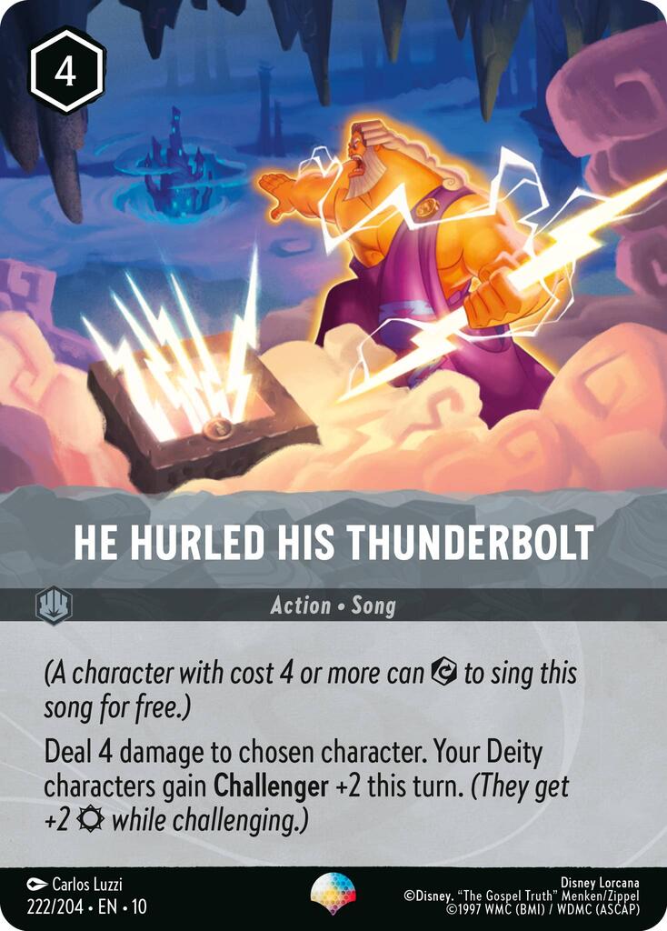He Hurled His Thunderbolt (Epic) (222/204) [Whispers in the Well]