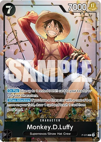Monkey.D.Luffy (Tin Pack Set Vol. 2) [One Piece Promotion Cards]