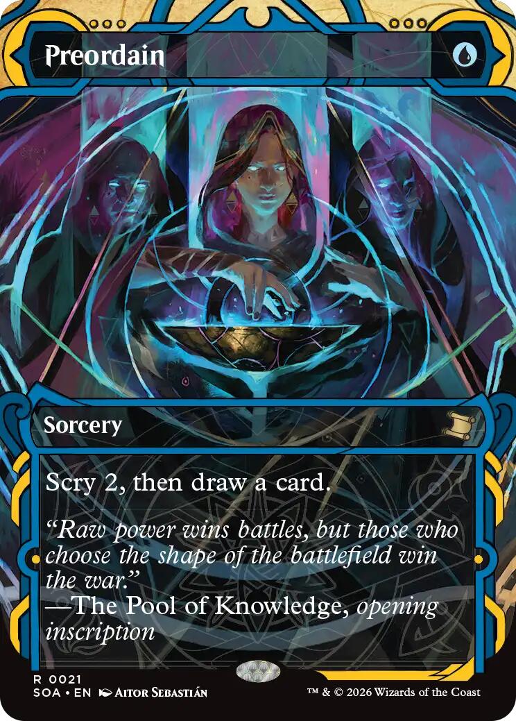 Preordain [Secrets of Strixhaven: Mystical Archive]