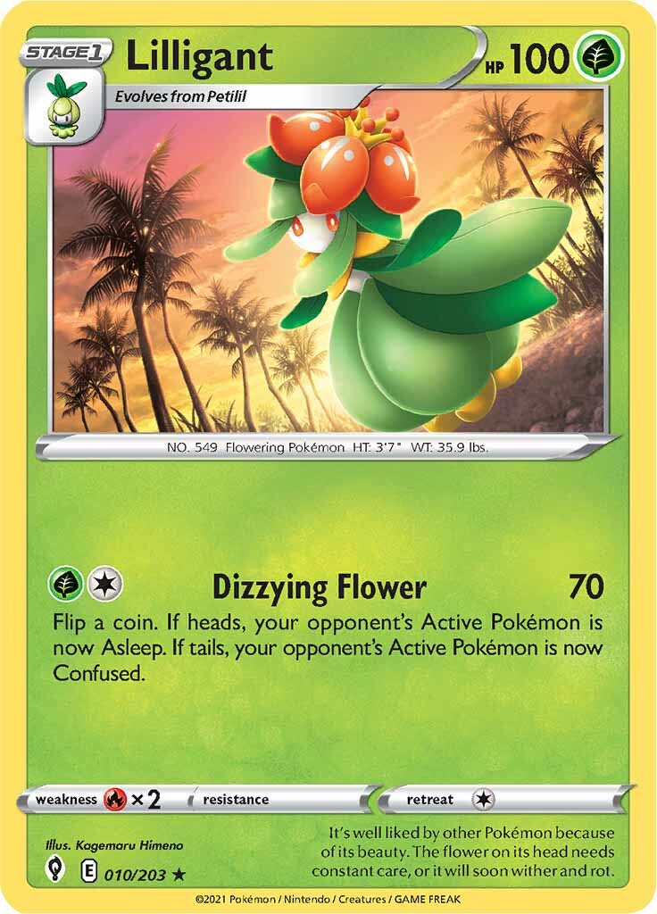 Lilligant (010/203) [Sword & Shield: Evolving Skies]