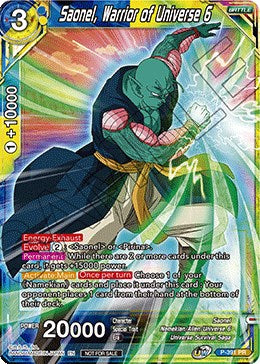 Saonel, Warrior of Universe 6 (Tournament Pack Vol. 8) (P-391) [Tournament Promotion Cards]