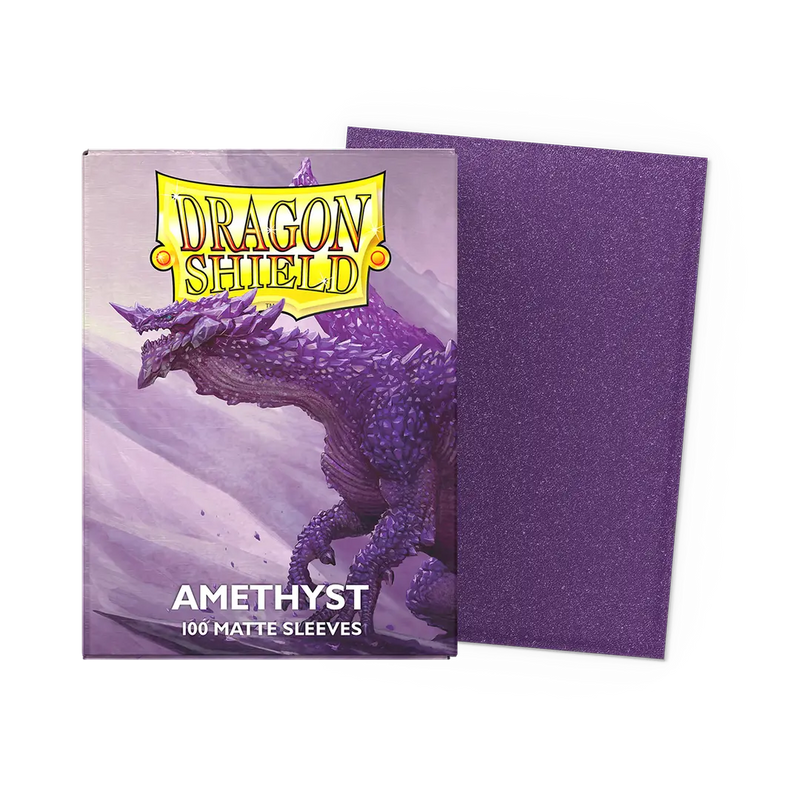 Dragon Shield Amethyst 100 Matte Sleeves