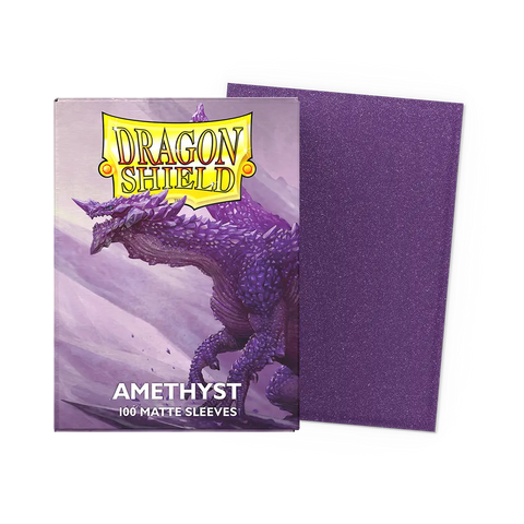 Dragon Shield Amethyst 100 Matte Sleeves