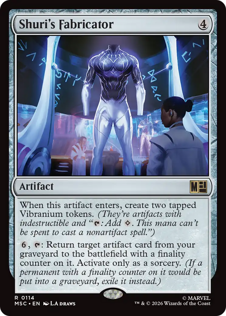 Shuri's Fabricator (Surge Foil) [Marvel Super Heroes Commander]