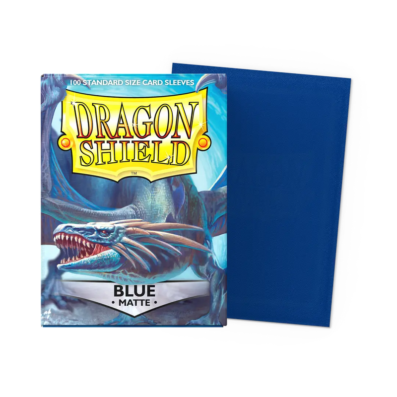 Dragon Shield Blue 100 Matte Sleeves