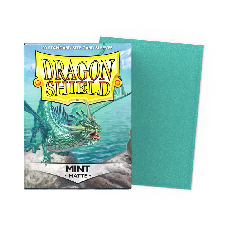Dragon Shield Mint 100 Matte Sleeves