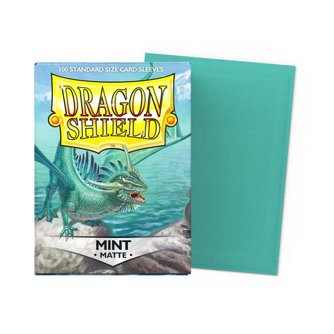 Dragon Shield Mint 100 Matte Sleeves