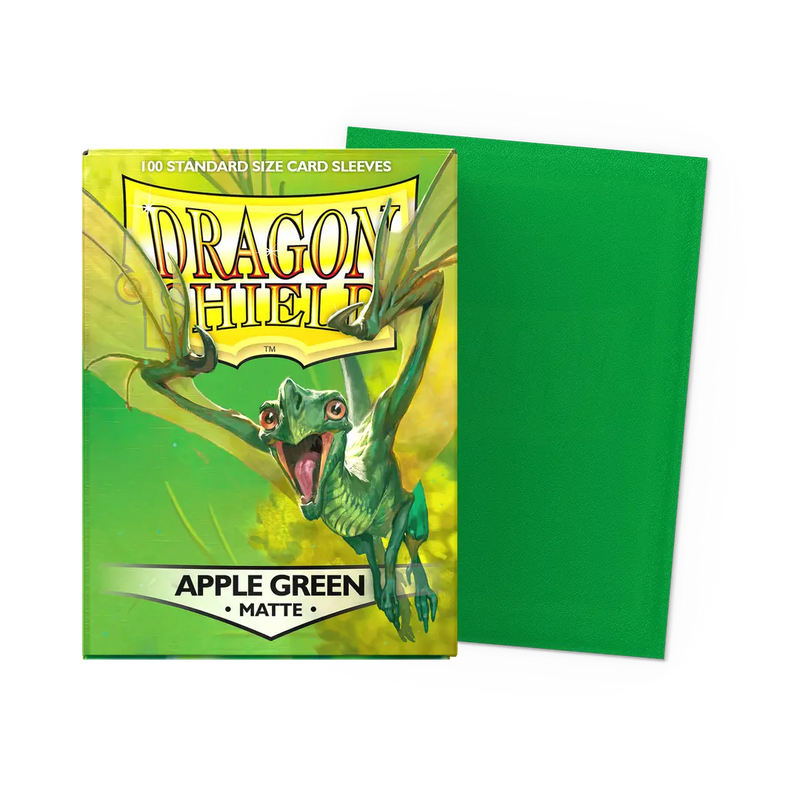 Dragon Shield Apple Green 100 Matte Sleeves