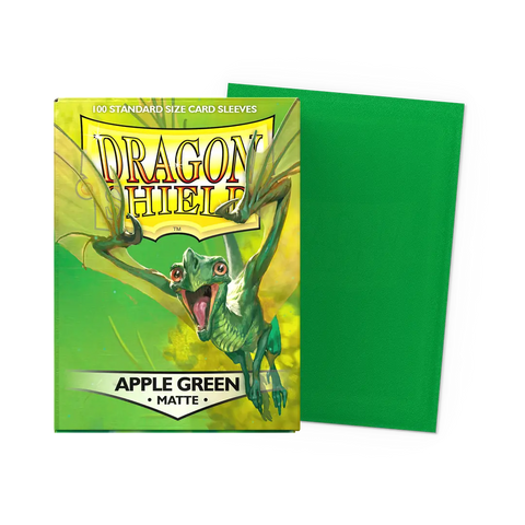 Dragon Shield Apple Green 100 Matte Sleeves