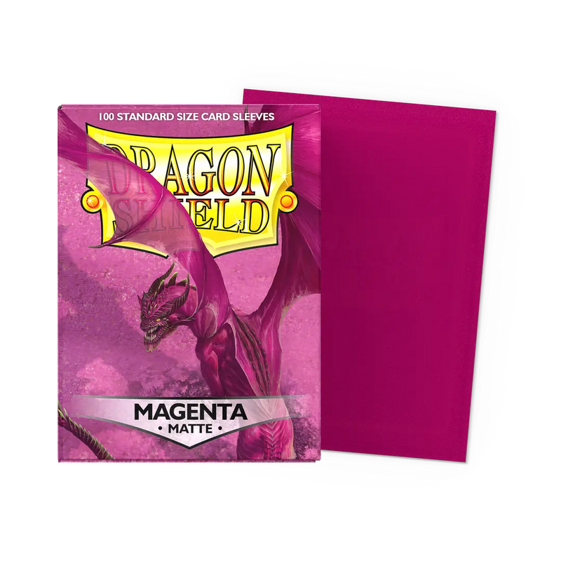 Dragon Shield Magenta 100 Matte Sleeves
