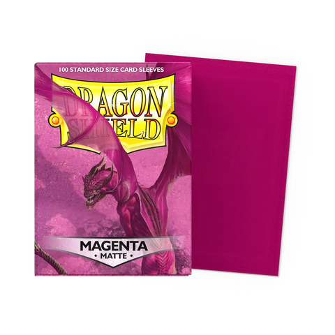 Dragon Shield Magenta 100 Matte Sleeves