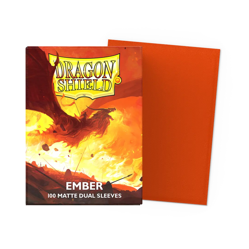 Dragon Shield Ember 100 Matte Sleeves