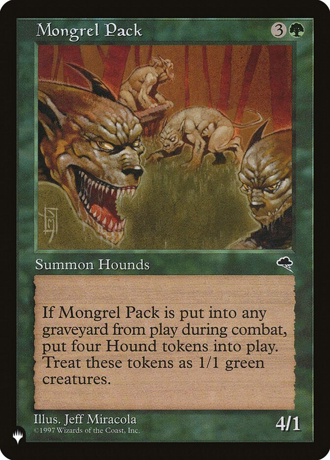 Mongrel Pack [The List]