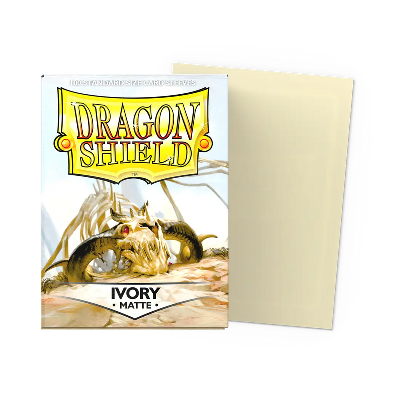 Dragon Shield Ivory 100 Matte Sleeves