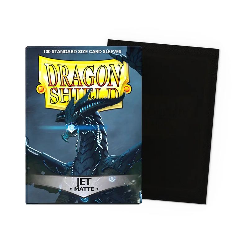 Dragon Shield Jet 100 Matte Sleeves
