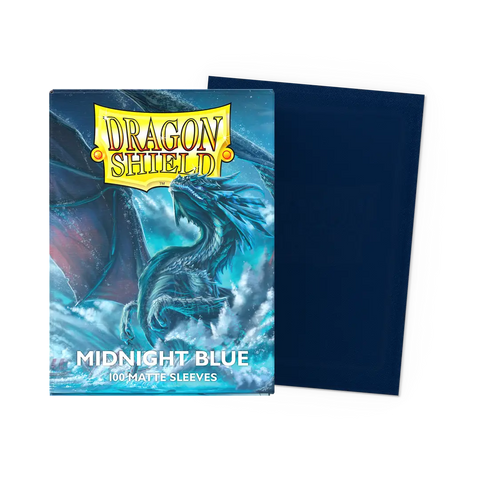 Dragon Shield Midnight Blue 100 Matte Sleeves