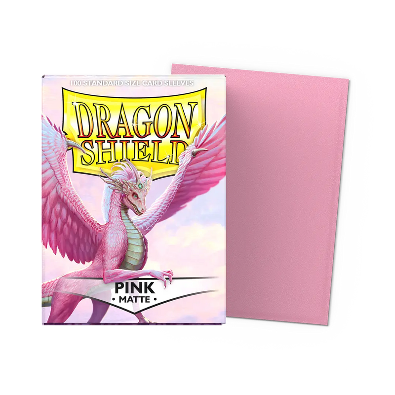 Dragon Shield Pink 100 Matte Sleeves