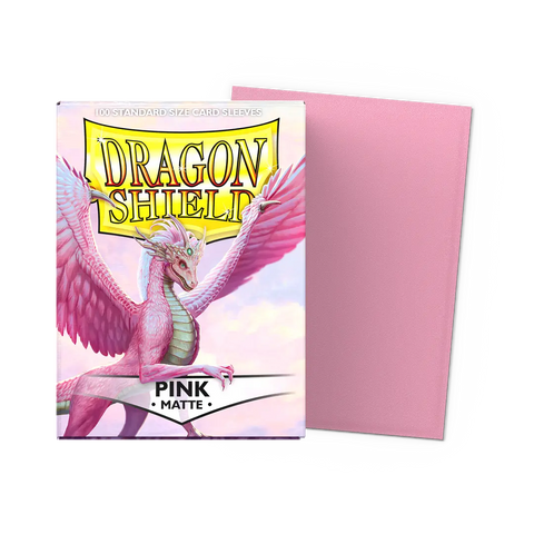 Dragon Shield Pink 100 Matte Sleeves