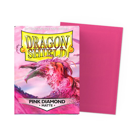 Dragon Shield Pink Diamond 100 Matte Sleeves