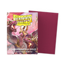 Dragon Shield Pomegranate & Gold 100 Matte Sleeves