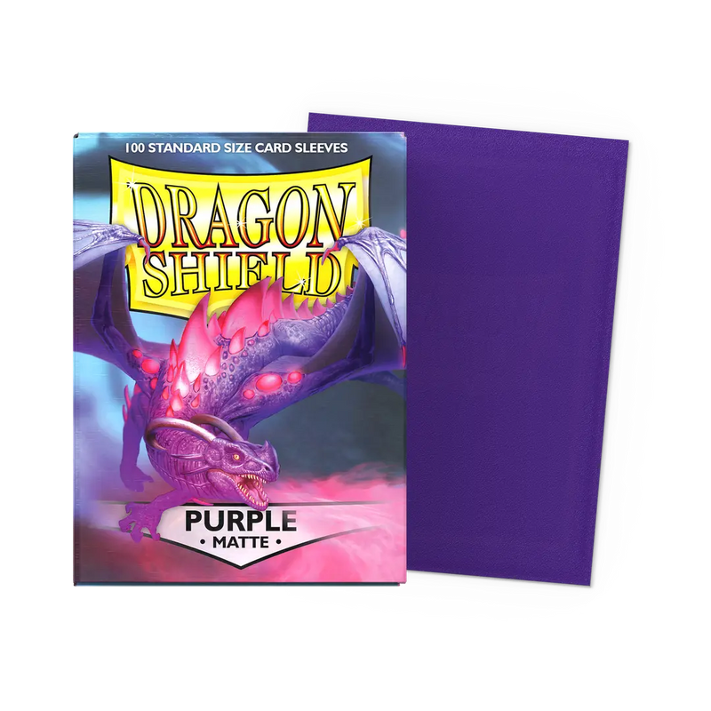 Dragon Shield Purple 100 Matte Sleeves