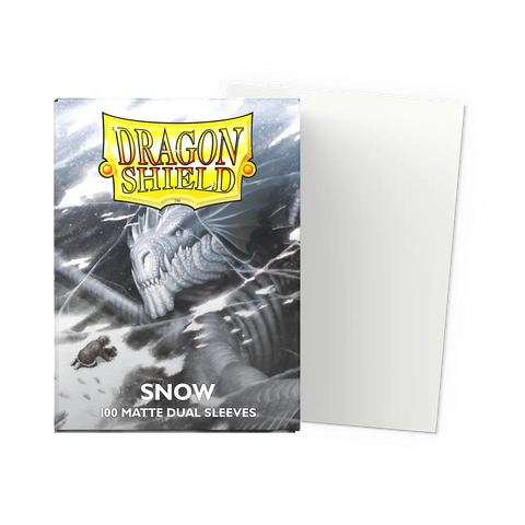 Dragon Shield Snow 100 Matte Sleeves