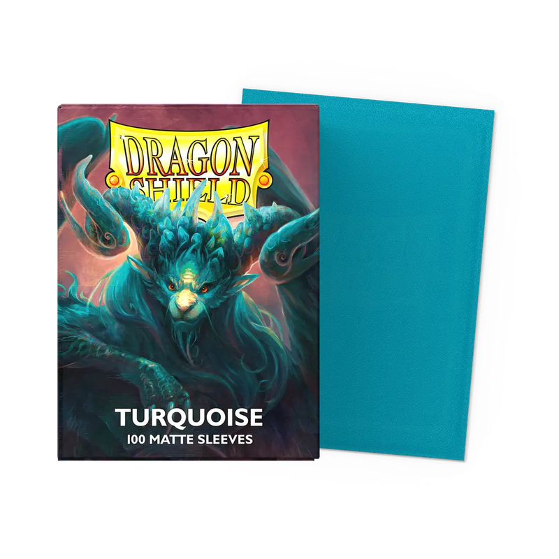 Dragon Shield Turquoise 100 Matte Sleeves