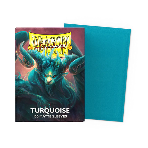 Dragon Shield Turquoise 100 Matte Sleeves