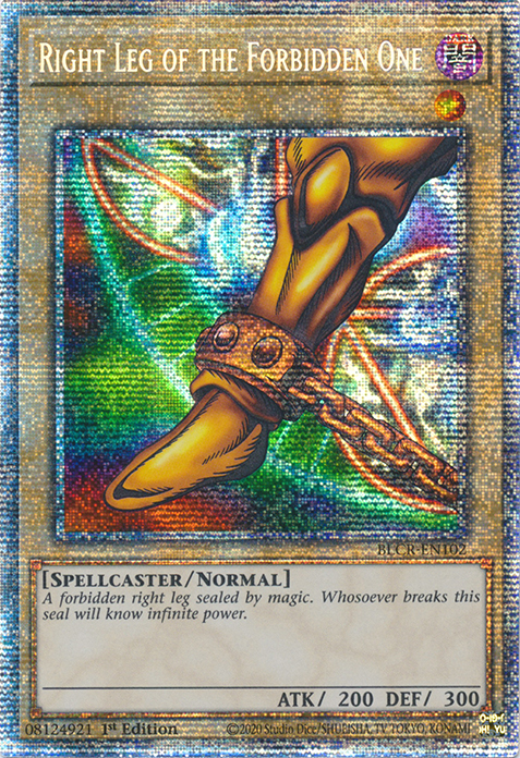 Right Leg of the Forbidden One [BLCR-EN102] Starlight Rare