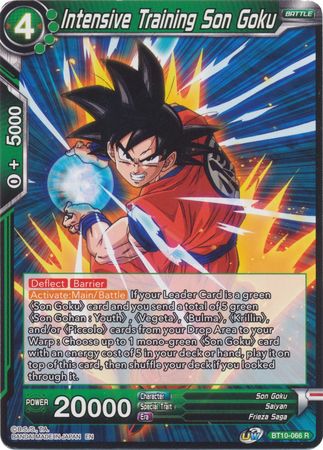 Intensive Training Son Goku (BT10-066) [Rise of the Unison Warrior]
