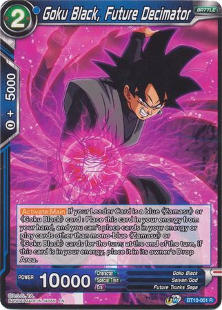 Goku Black, Future Decimator (BT10-051) [Rise of the Unison Warrior]