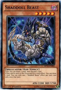 Shaddoll Beast [MP15-EN082] Rare