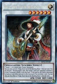 Virgil, Rock Star of the Burning Abyss [MP15-EN187] Secret Rare