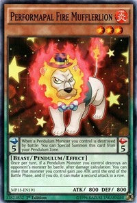 Performapal Fire Mufflerlion [MP15-EN191] Common