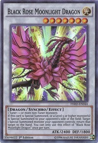 Black Rose Moonlight Dragon [HSRD-EN044] Super Rare