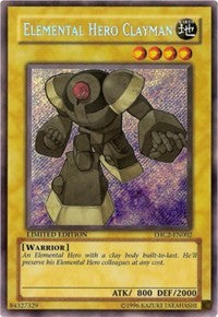 Elemental HERO Clayman [EHC2-EN002] Secret Rare