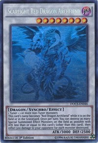 Scarlight Red Dragon Archfiend (Ghost) [DOCS-EN046] Ghost Rare