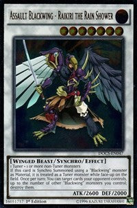 Assault Blackwing - Raikiri the Rain Shower (UTR) [DOCS-EN047] Ultimate Rare