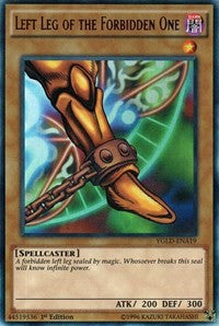 Left Leg of the Forbidden One (A) [YGLD-ENA19] Ultra Rare