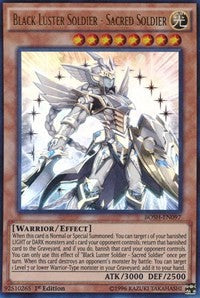 Black Luster Soldier - Sacred Soldier [BOSH-EN097] Ultra Rare